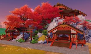 原神曚云神社方块